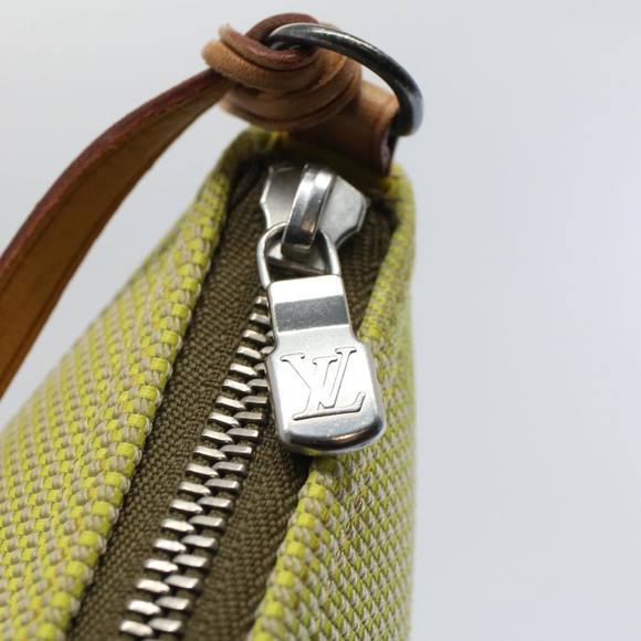 LOUIS VUITTON Damier Geant Attached Pouch Yellow LV Auth ar10593B - Picture 10 of 16